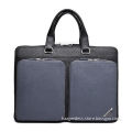 2014 Latest Fashion Laptop Genuine Leather Briefcase for Men, Sized 395*290*60mm